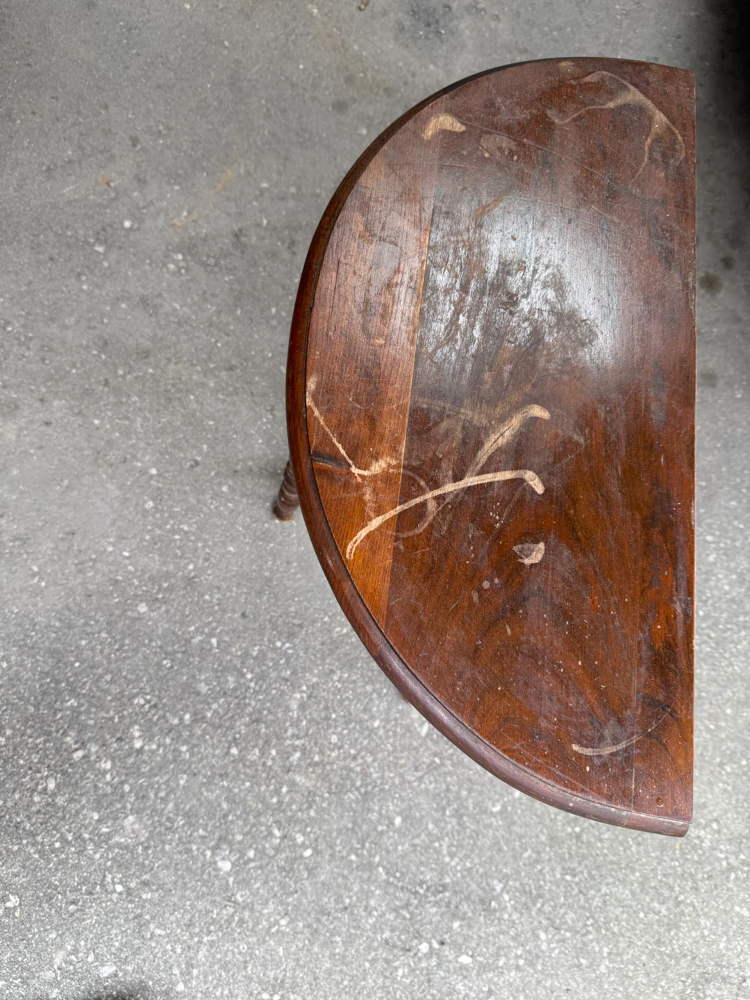 Vintage Wooden Side Table - photo 2