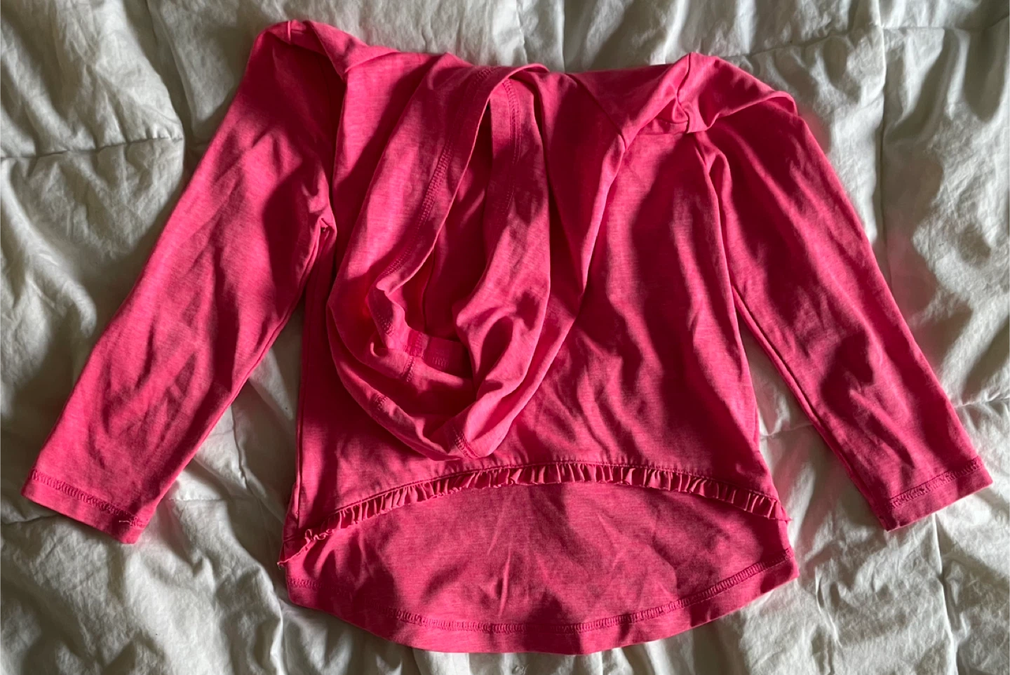 Girls Pink Adidas Hoodie Size 4T - photo 2