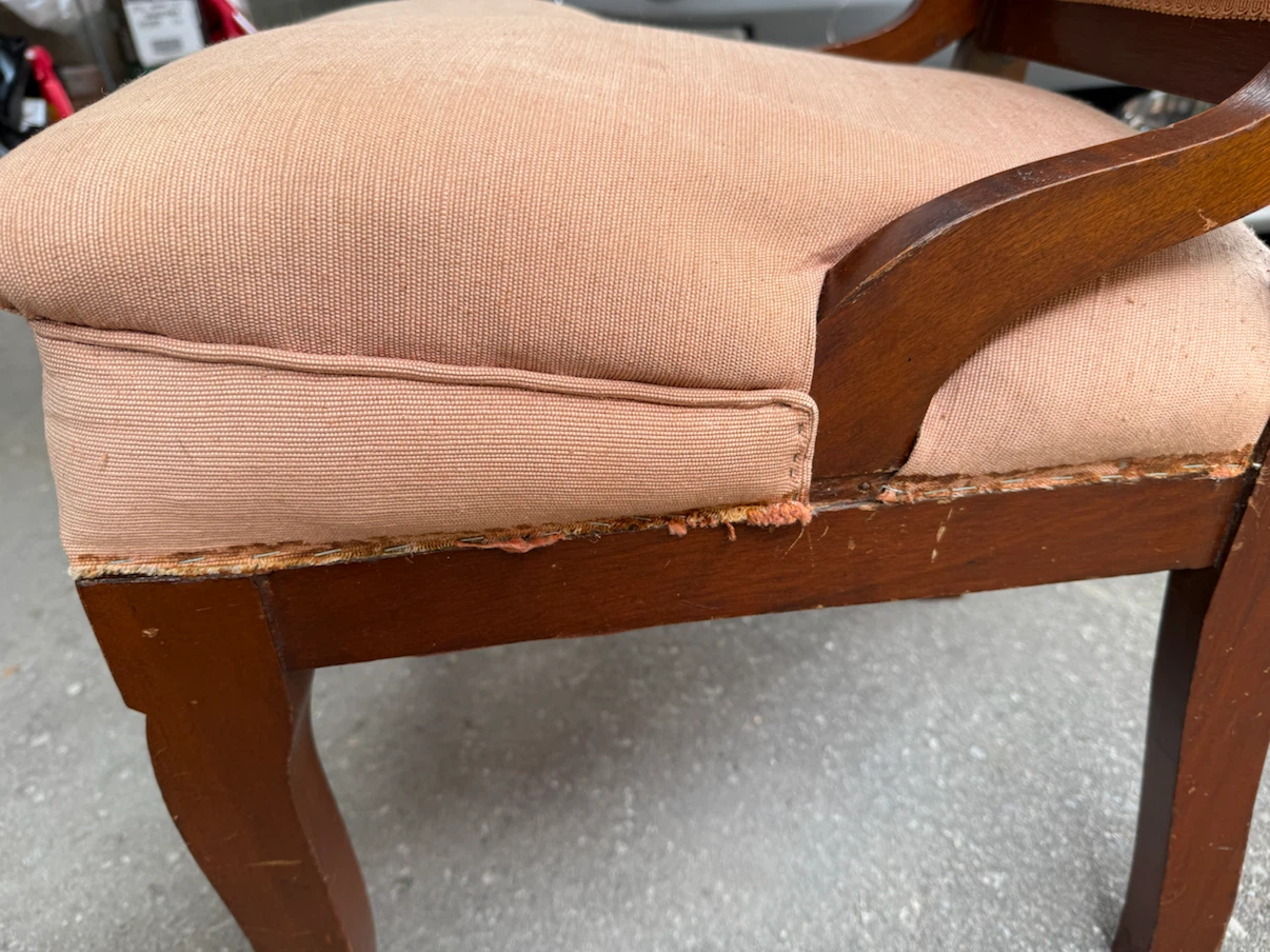Two Antique Accent Chairs - photo 3