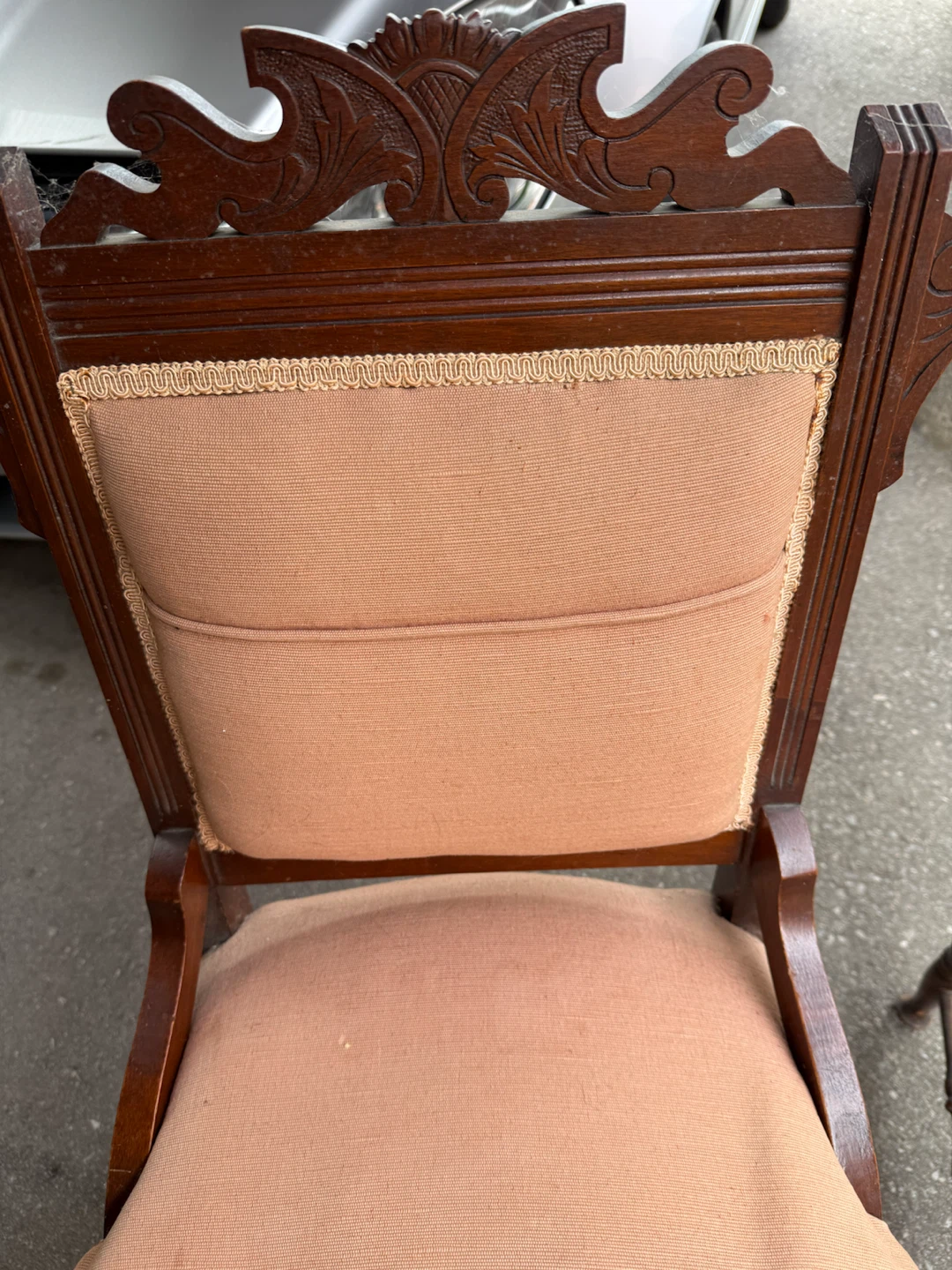 Two Antique Accent Chairs - photo 5