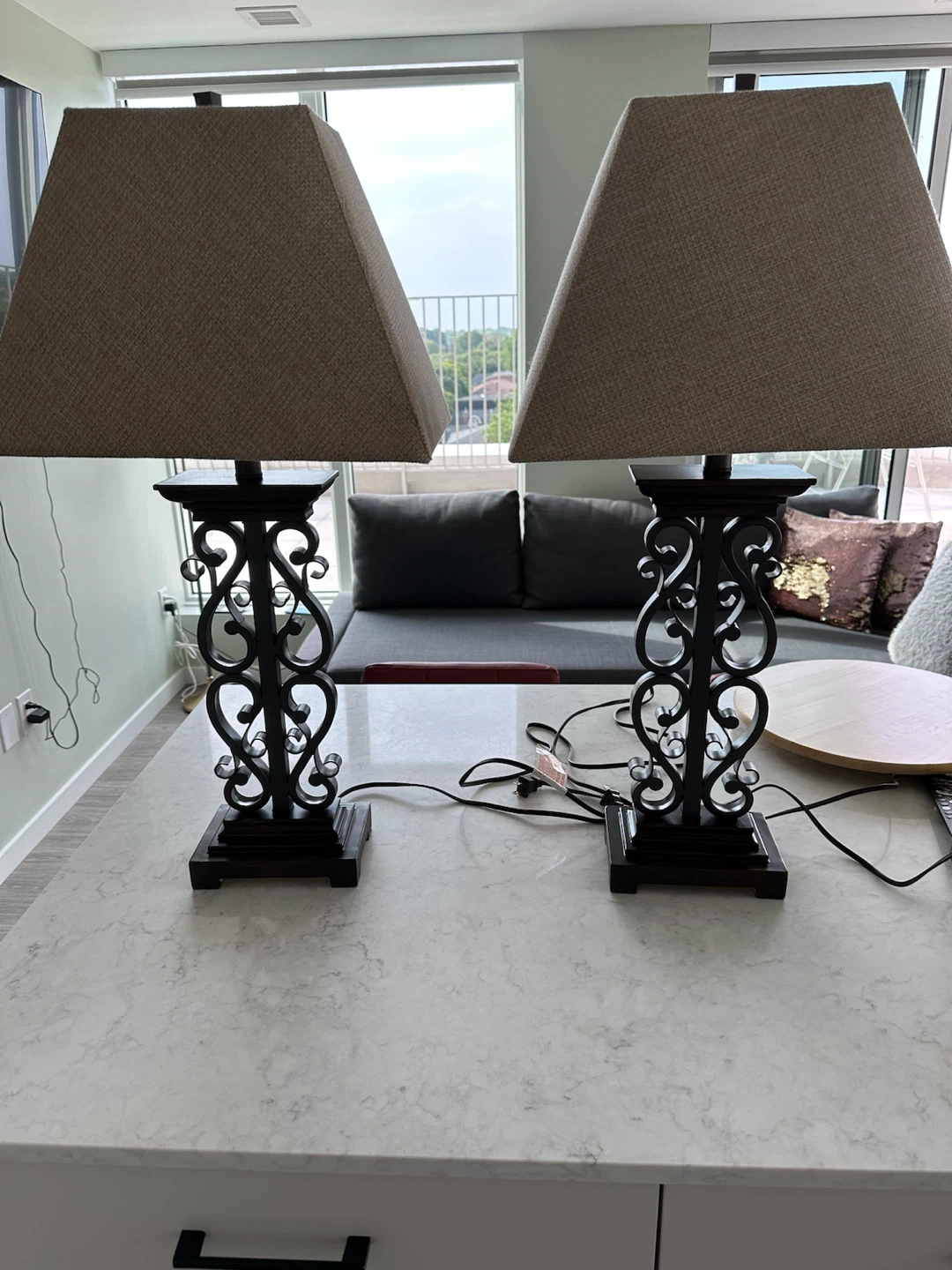 Pair of Decorative Table Lamps
