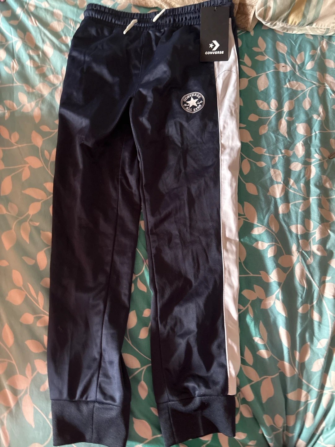Converse Track Pants - Navy/White