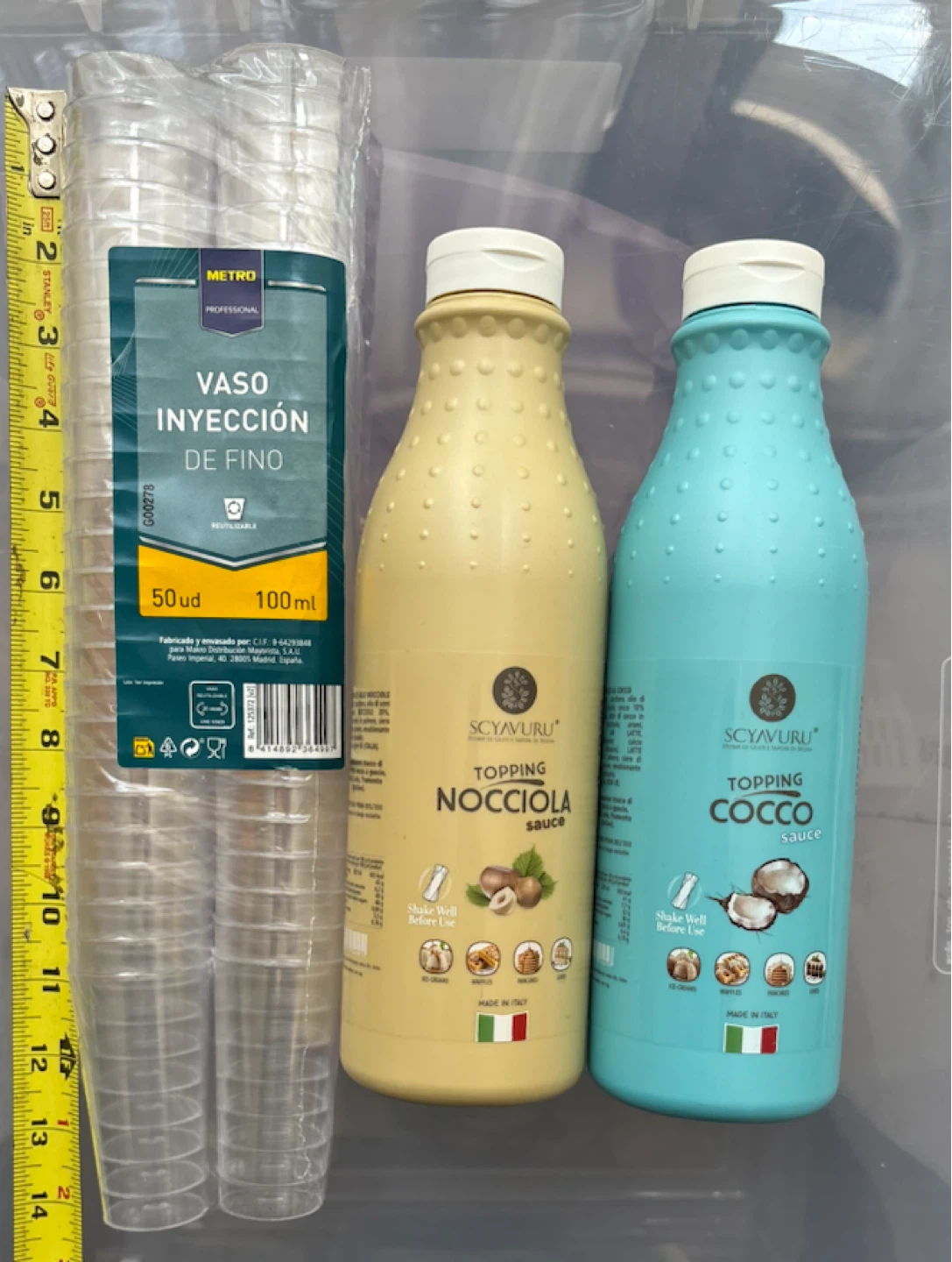 Scyavuru Hazelnut & Coconut Topping Sauces (2x 800g) - photo 2