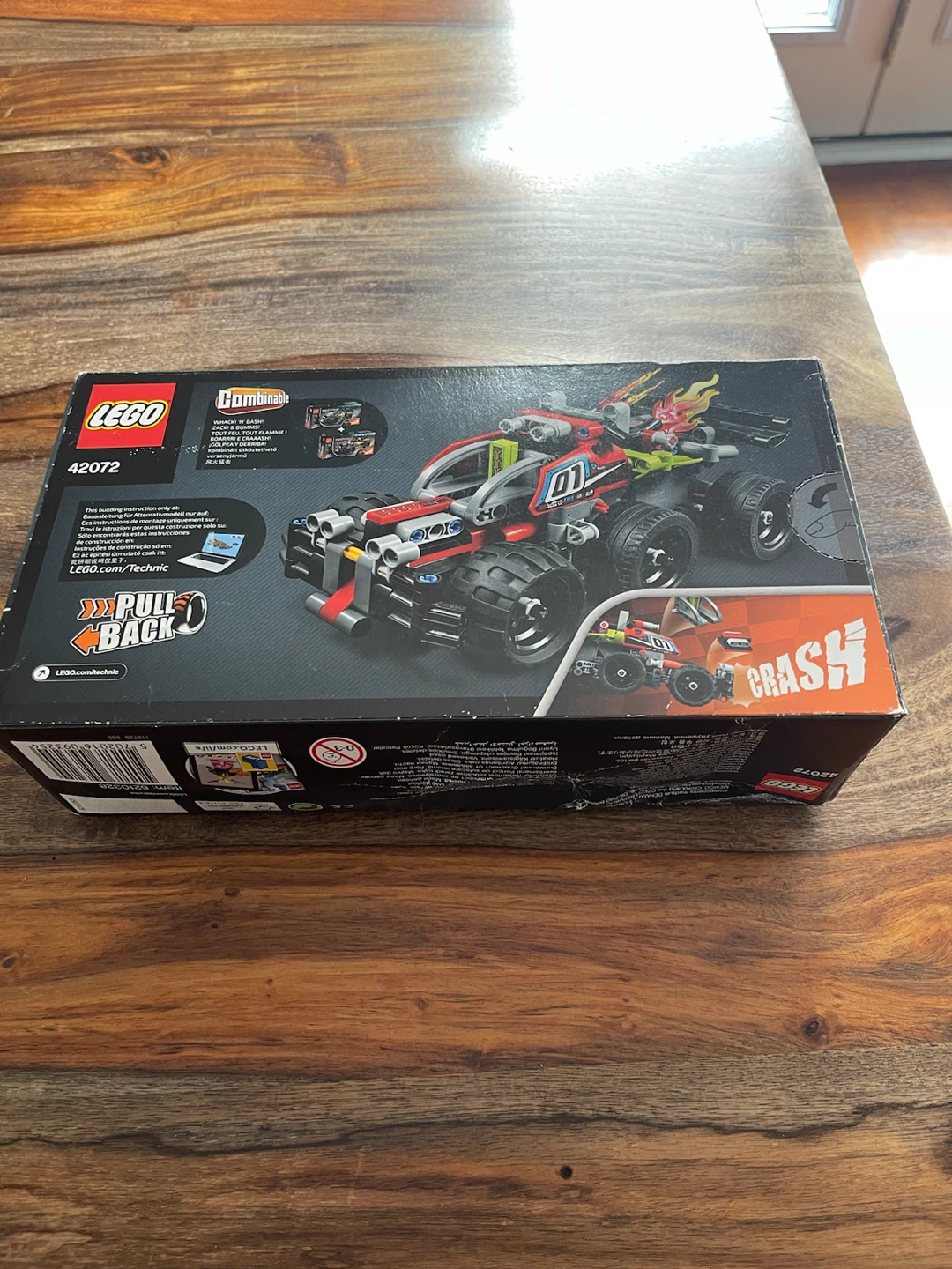 LEGO Technic Pull Back Whack! Car Set 42072