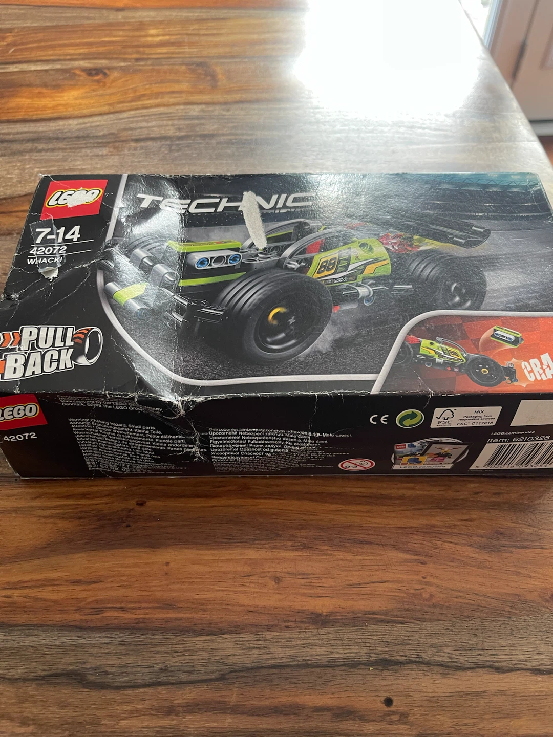 LEGO Technic Pull Back Whack! Car Set 42072 - photo 2
