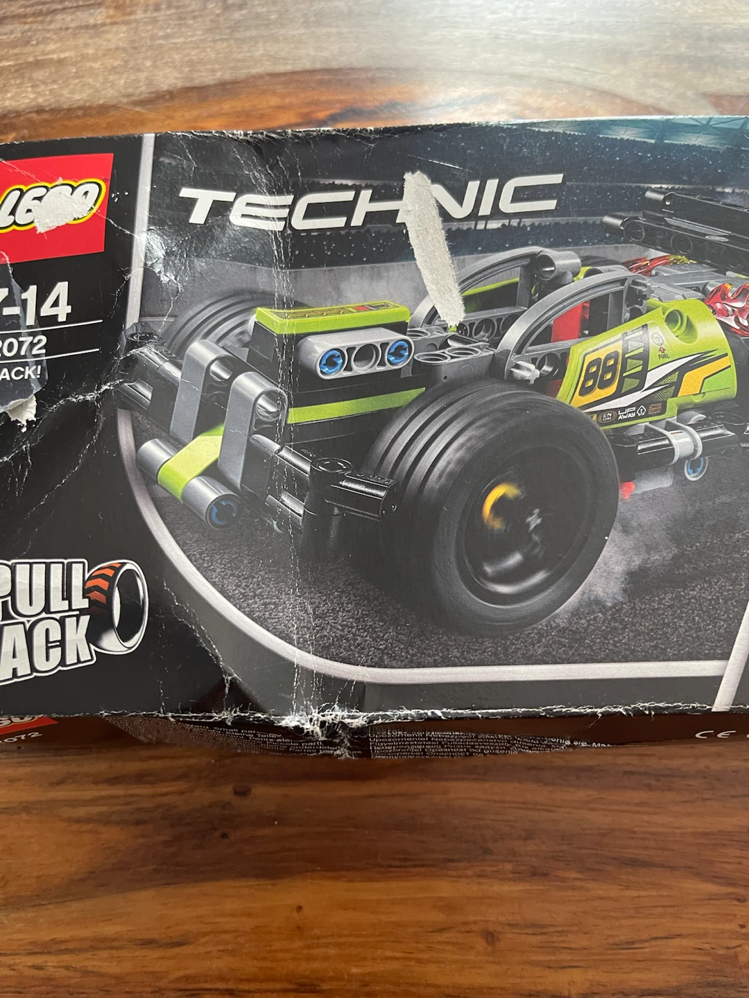 LEGO Technic Pull Back Whack! Car Set 42072 - photo 4