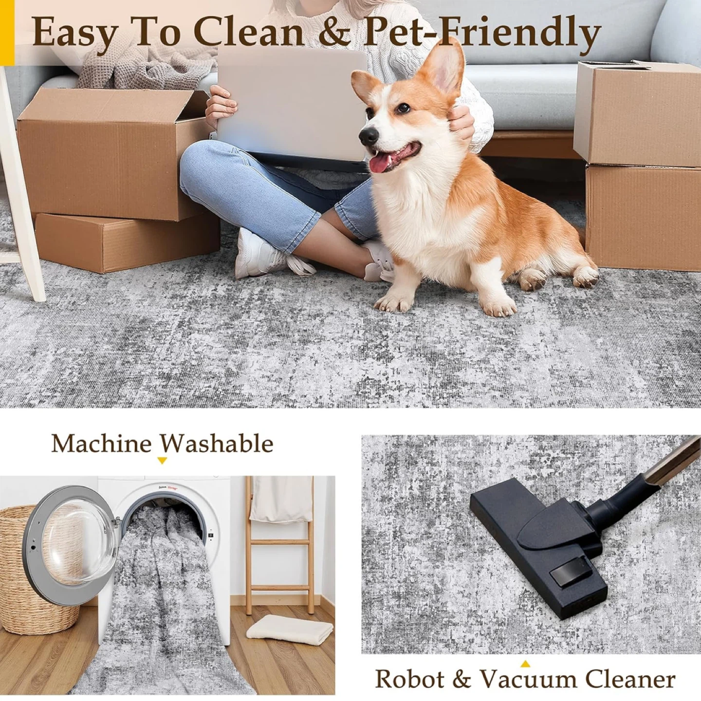 Machine Washable Area Rug - photo 4