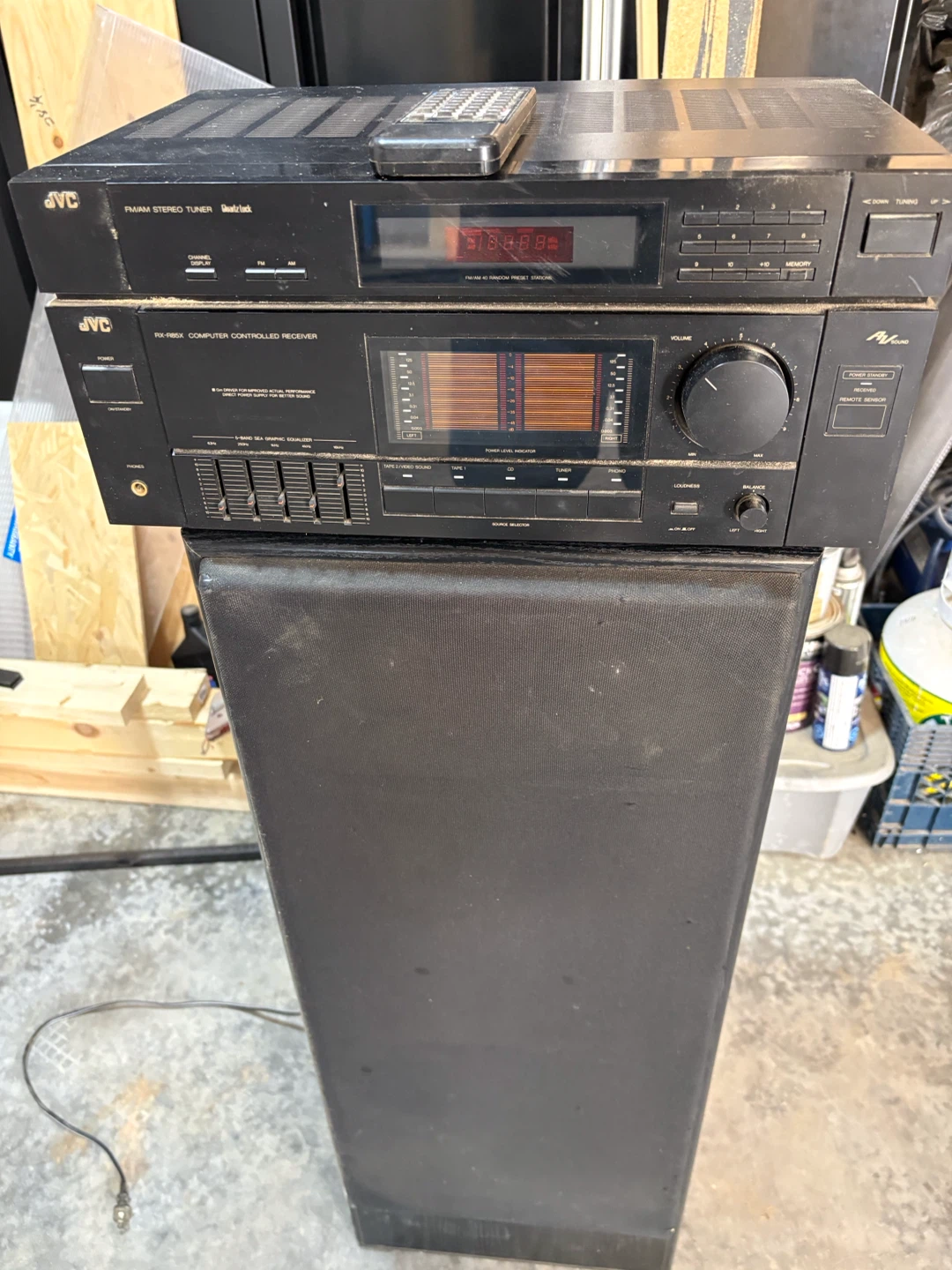 JVC RX-R85 Computer Controlled Receiver Stereo System