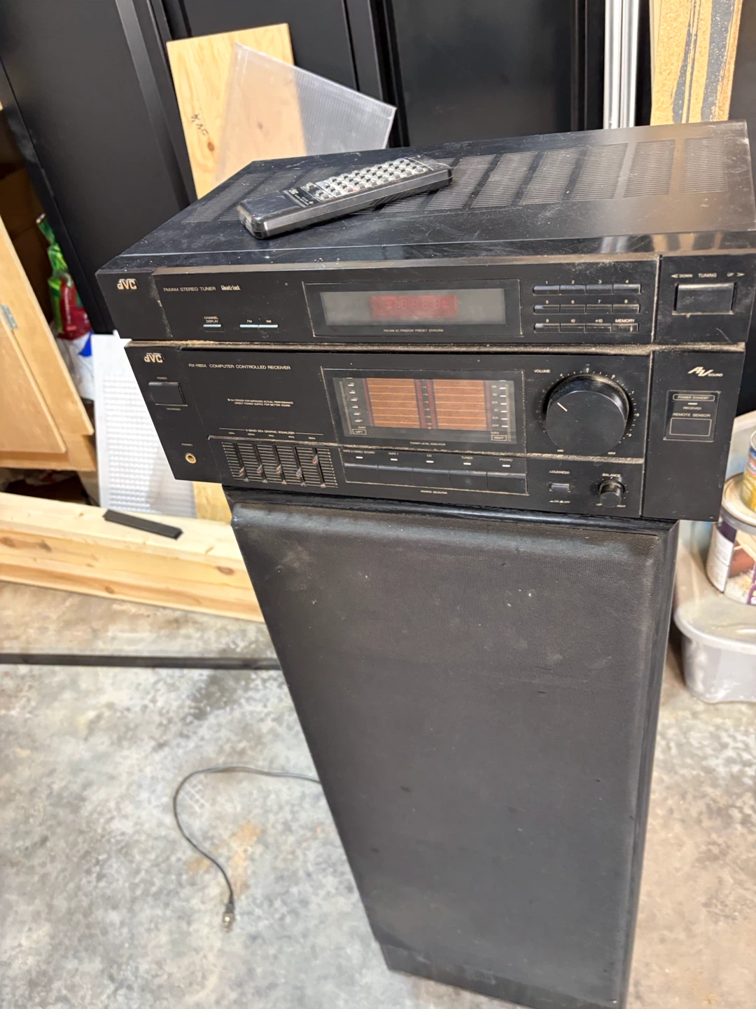 JVC RX-R85 Computer Controlled Receiver Stereo System - photo 2
