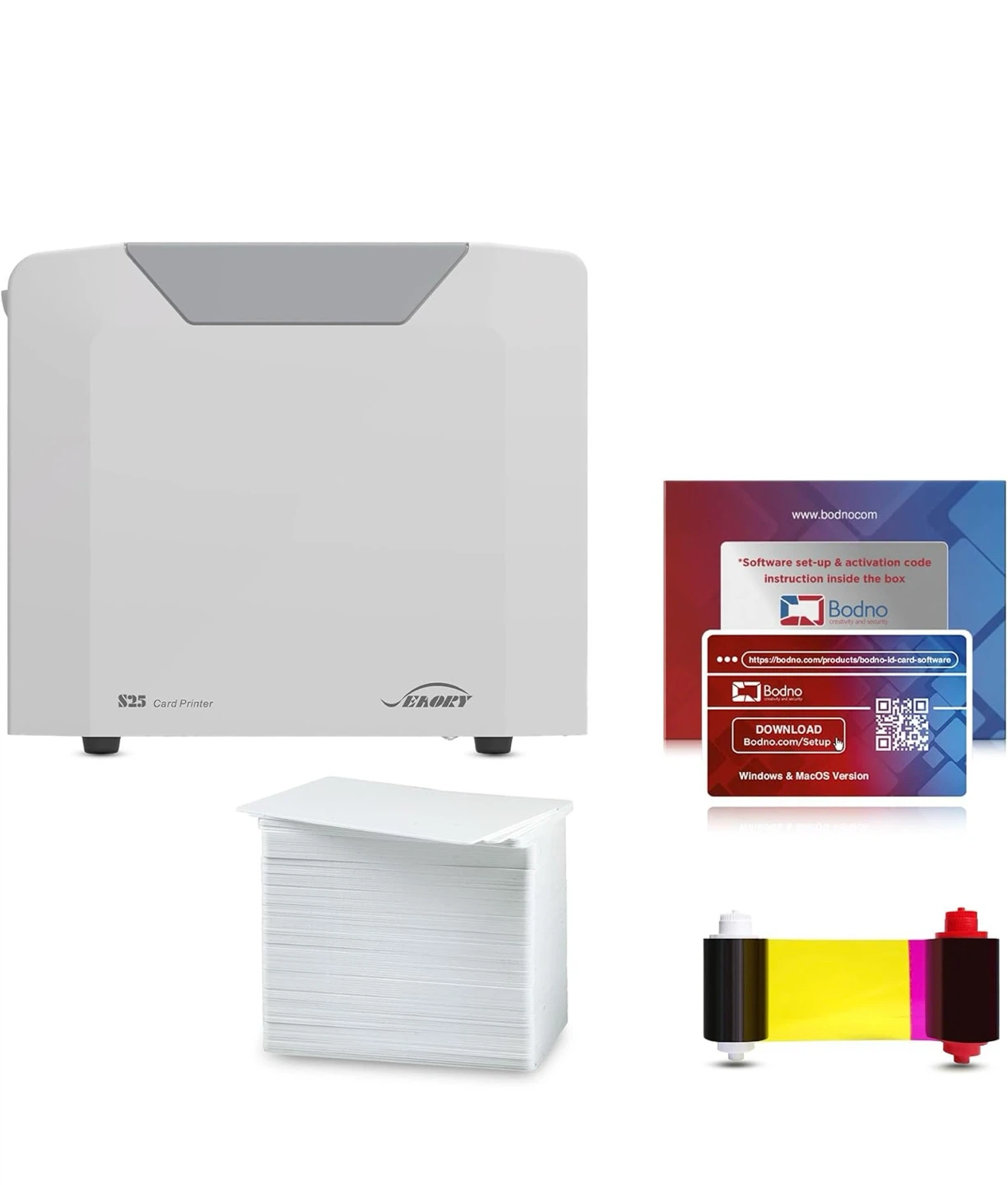 Bodno Bronze Edition ID Card Printer with Software