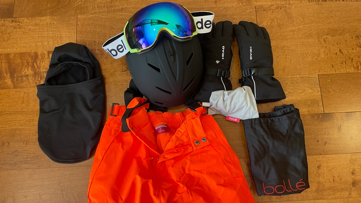 Full Ski Gear Set (Helmet, Goggles, Pants, Gloves & Balaclava) - photo 2