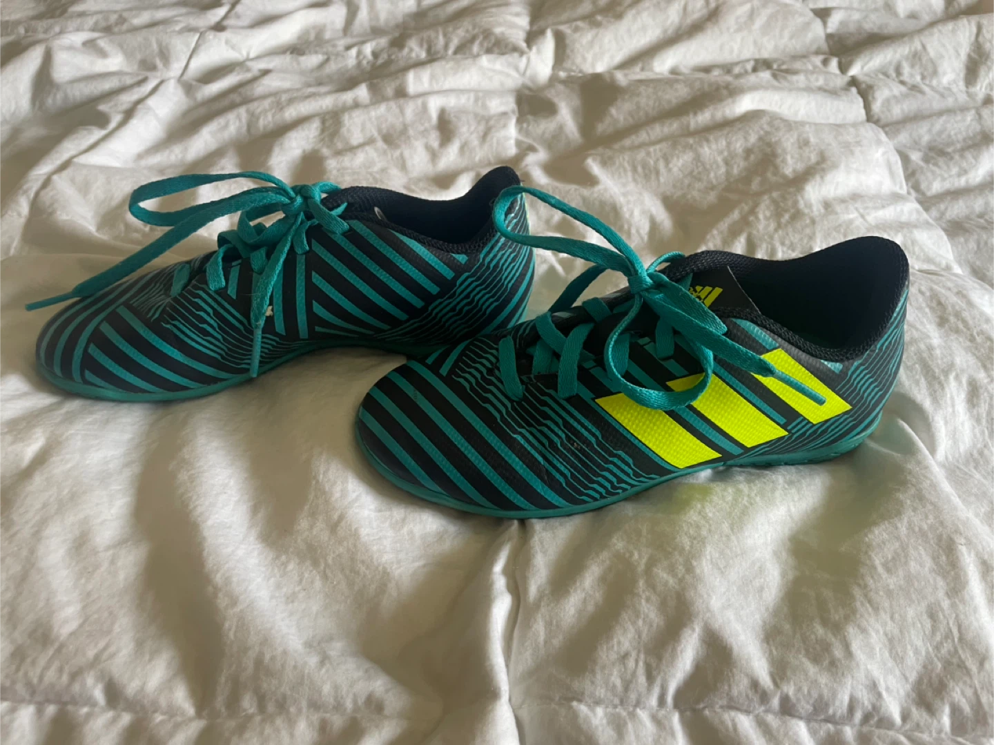 Adidas Kids Soccer Cleats Sz 13K - photo 2
