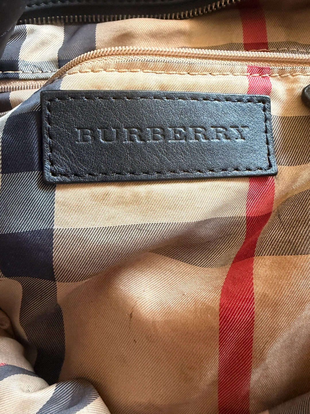 Burberry Black Nylon Tote Bag - photo 4