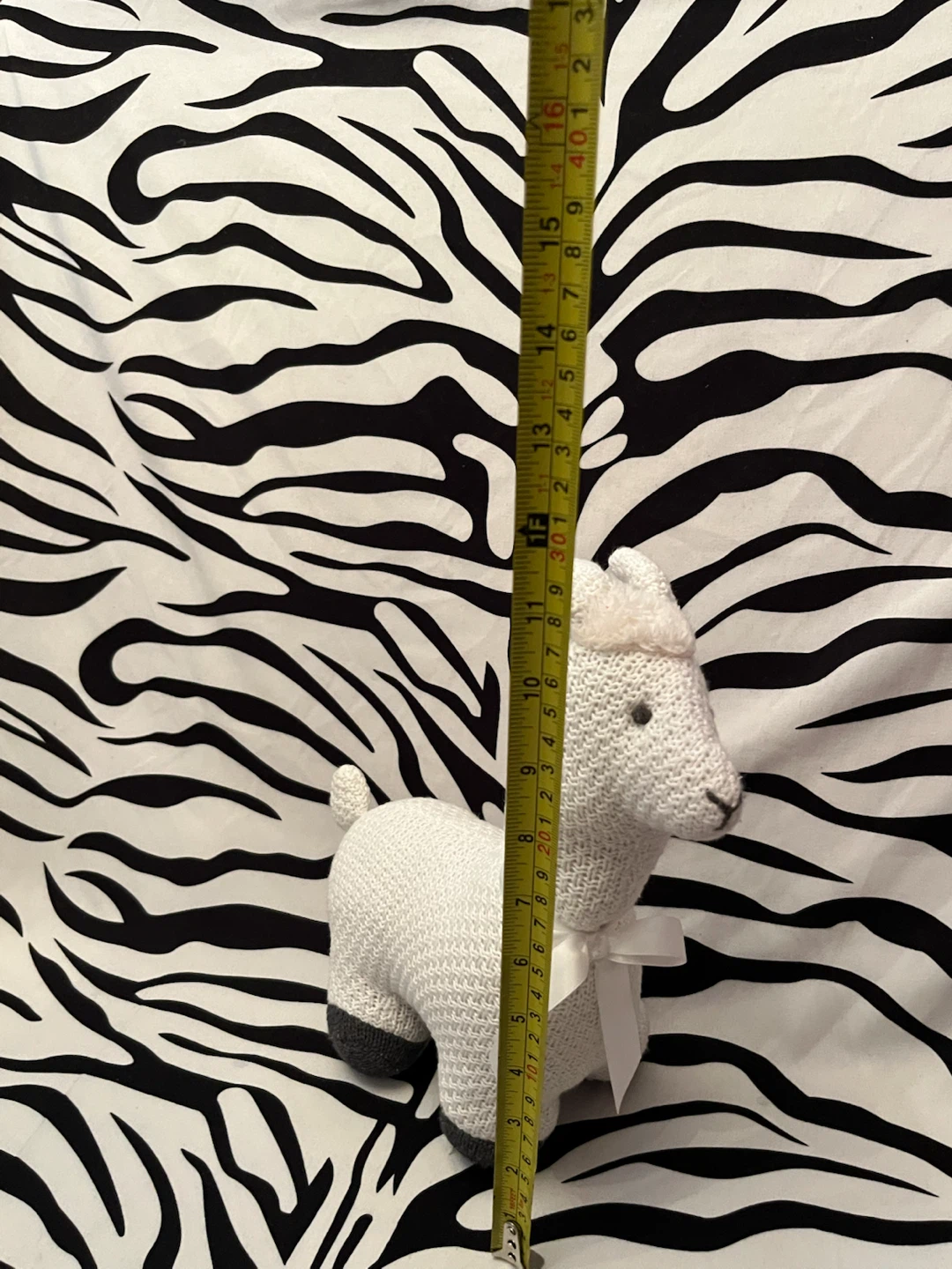 🤍 Baby Mode cotton knit llama plush toy 🤍 - photo 3