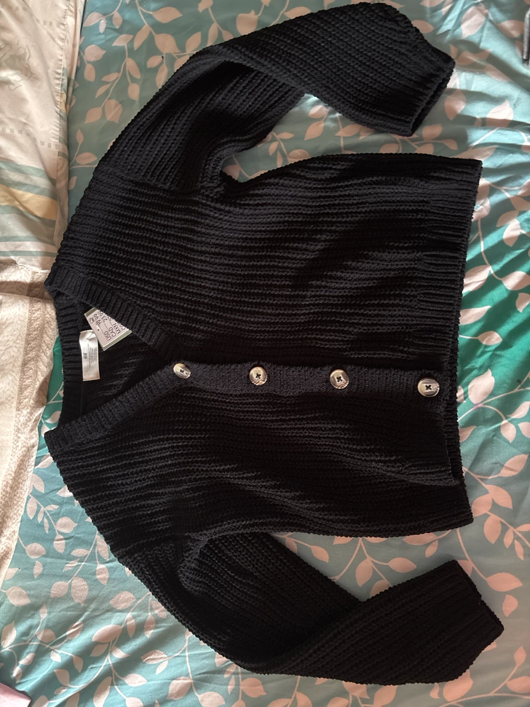 Girls' Black cardigan- H&M
