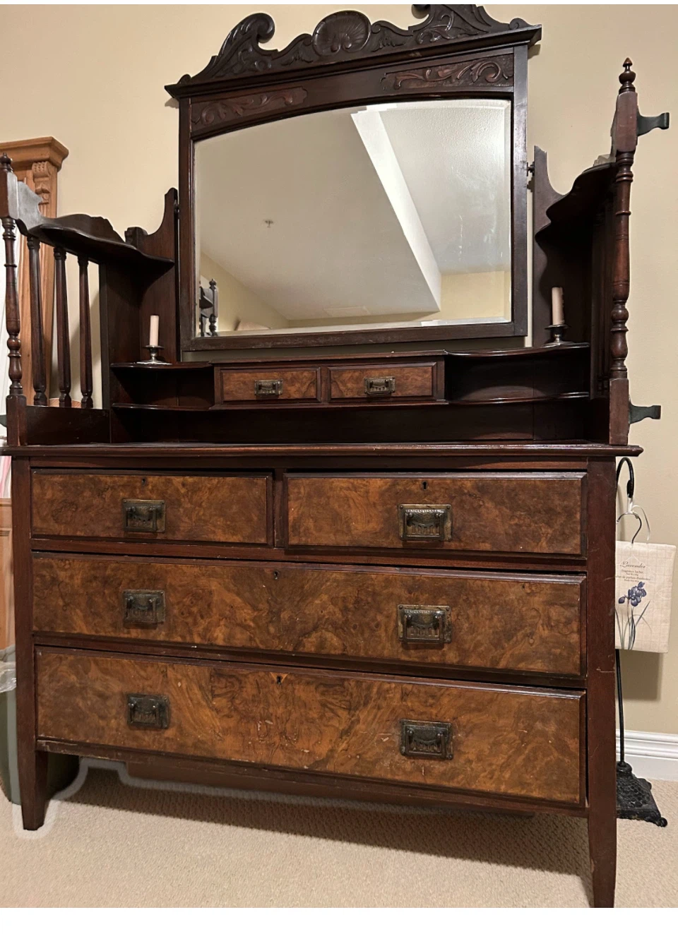1890 Antique dresser