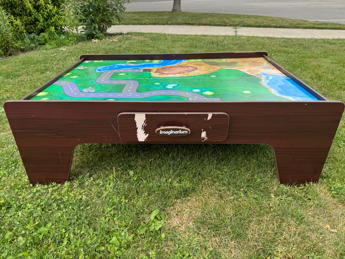 Wooden Train table - imaginarium - photo 2
