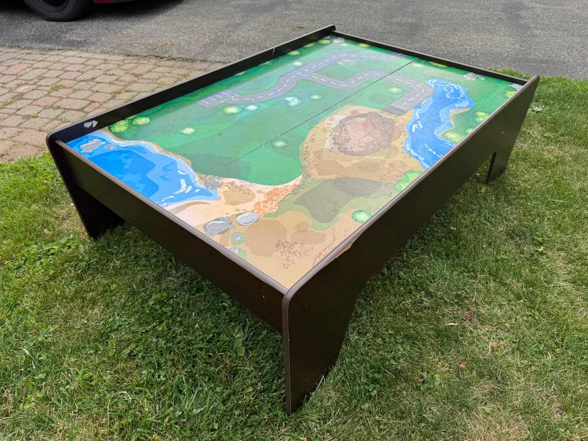 Wooden Train table - imaginarium - photo 4