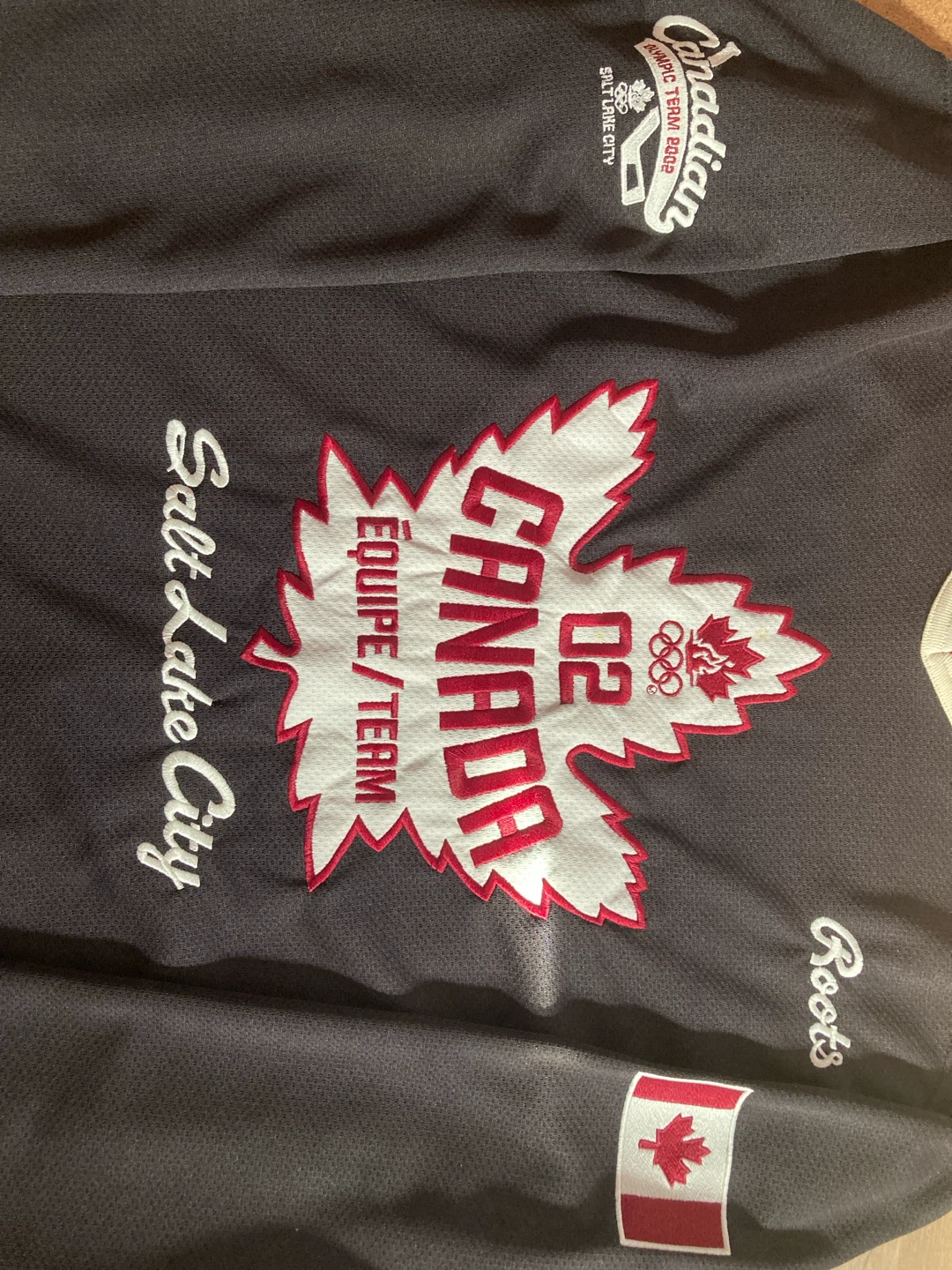 Roots Canada 2002 Salt Lake City Olympic Hockey Jersey - photo 3