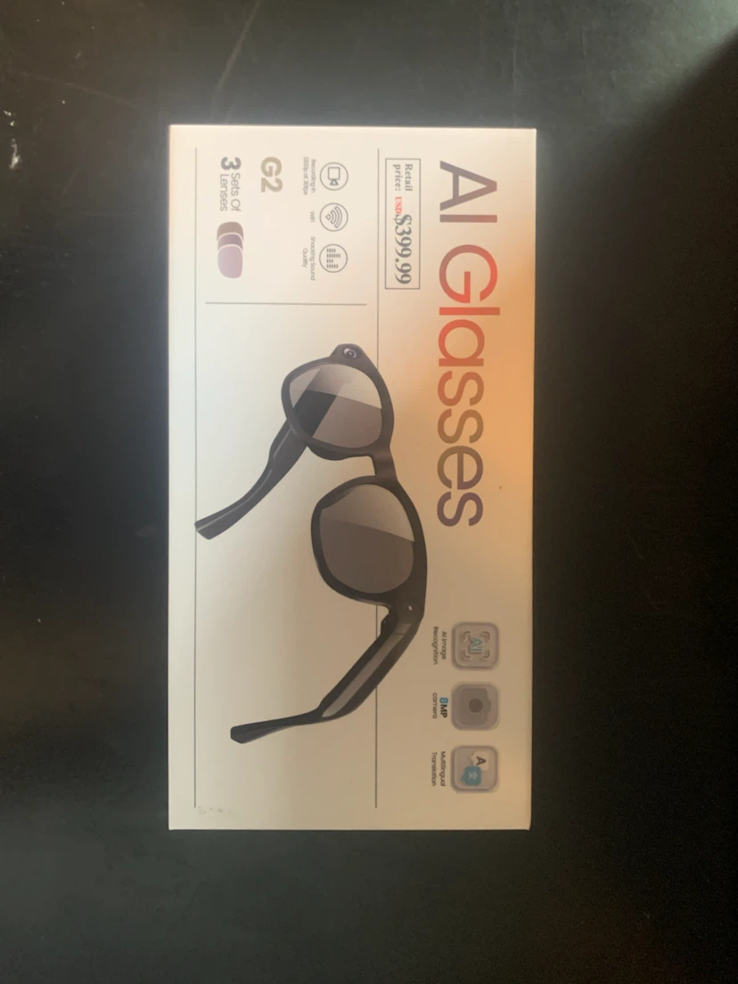 AI Glasses G2 Smart Glasses - photo 2