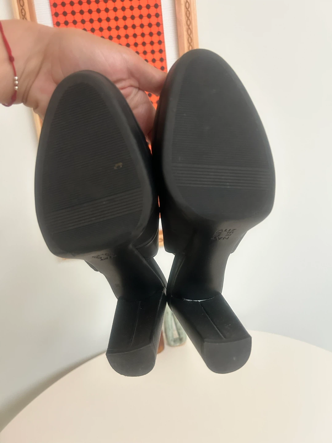 Naturalizer Black Slingback Platform Heels - photo 5
