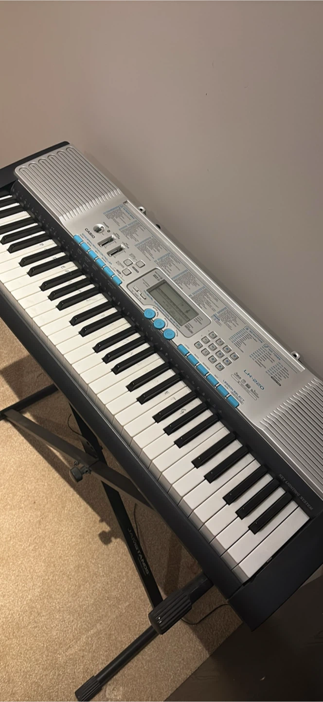 Casio LK-43 Electronic Keyboard + Stand - photo 2