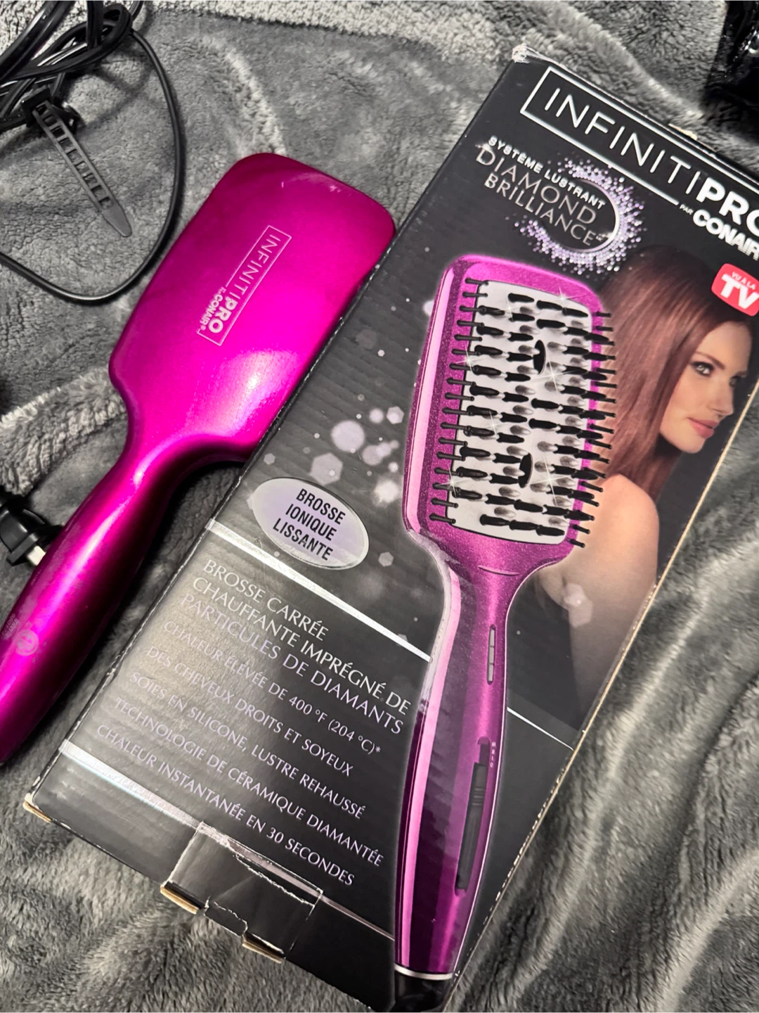 INFINITIPRO  by Conair Ceramic Smoothing Brush