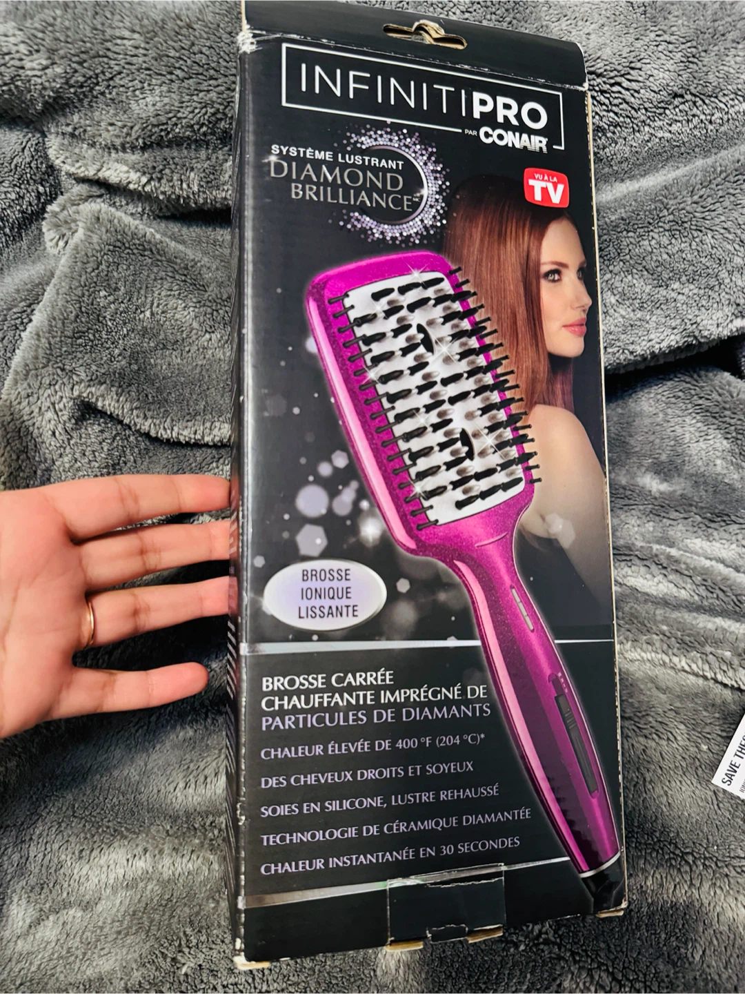 INFINITIPRO  by Conair Ceramic Smoothing Brush - photo 2