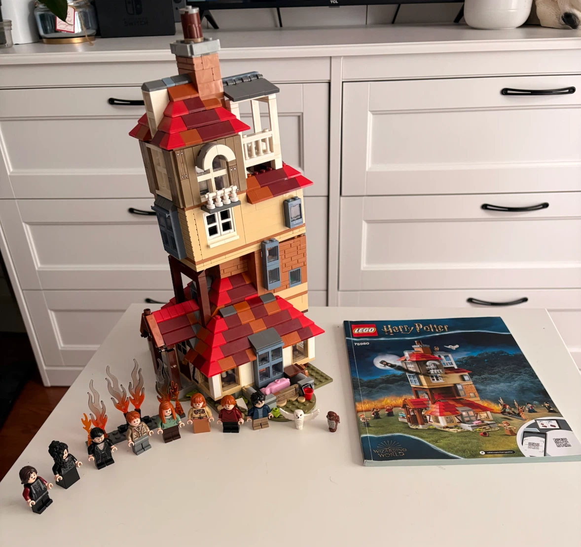 LEGO Harry Potter The Burrow 75980 Building Set