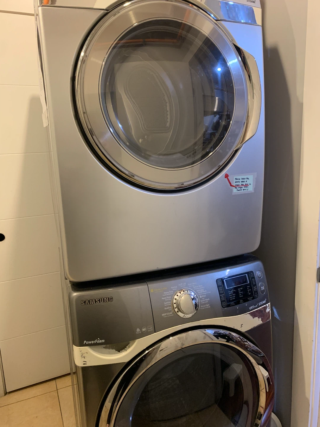 Samsung Front Load Washer and Dryer Set - photo 4