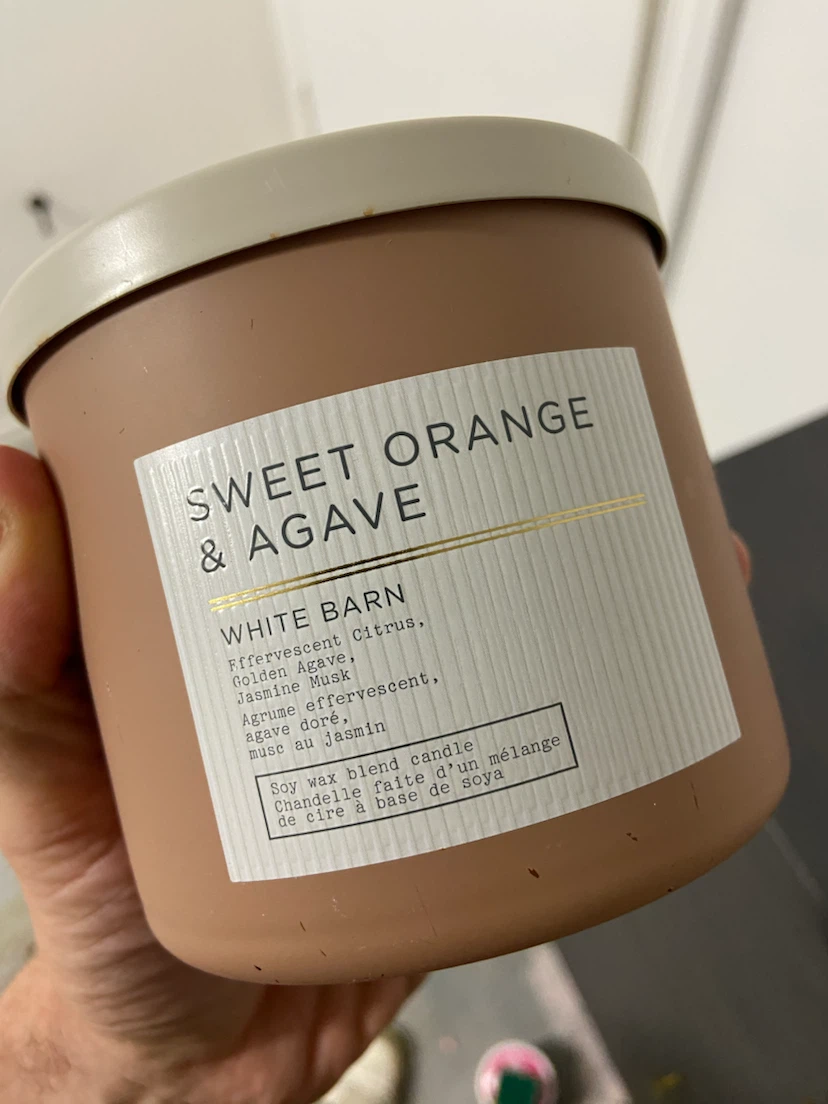 White Barn Sweet Orange Candle - photo 4