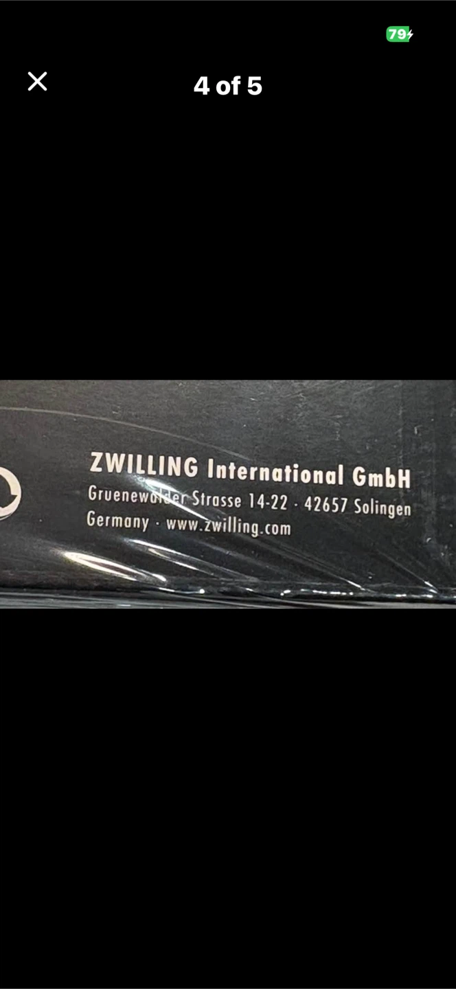New in package ZWILLING J.A. HENCKELS Artis Bamboo Knife Block - photo 4