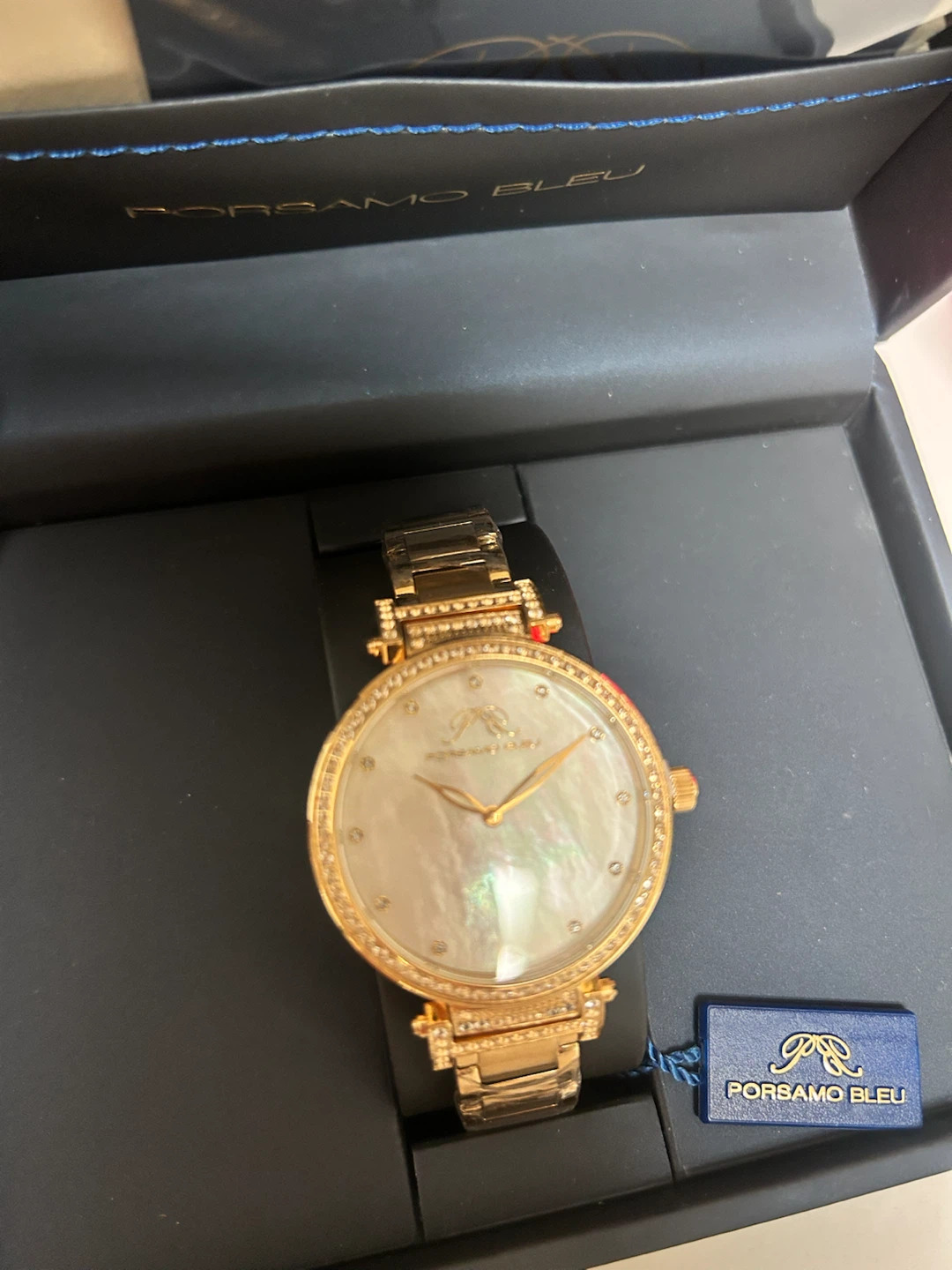 Porsamo Bleu Women's Gold Tone Watch - photo 2