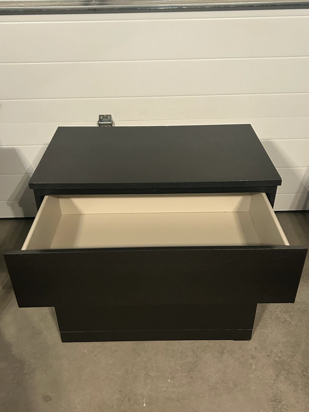 IKEA MALM dresser with 3 drawers black brown - photo 2