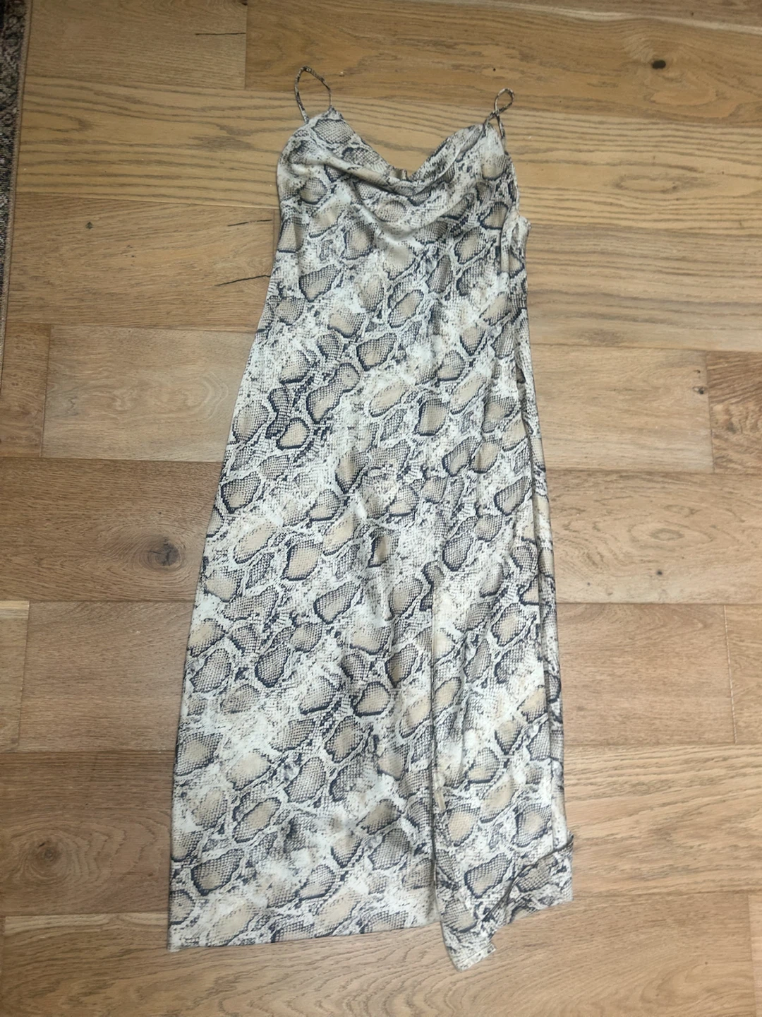 Paper Hearts Snake Print Maxi Dress size M