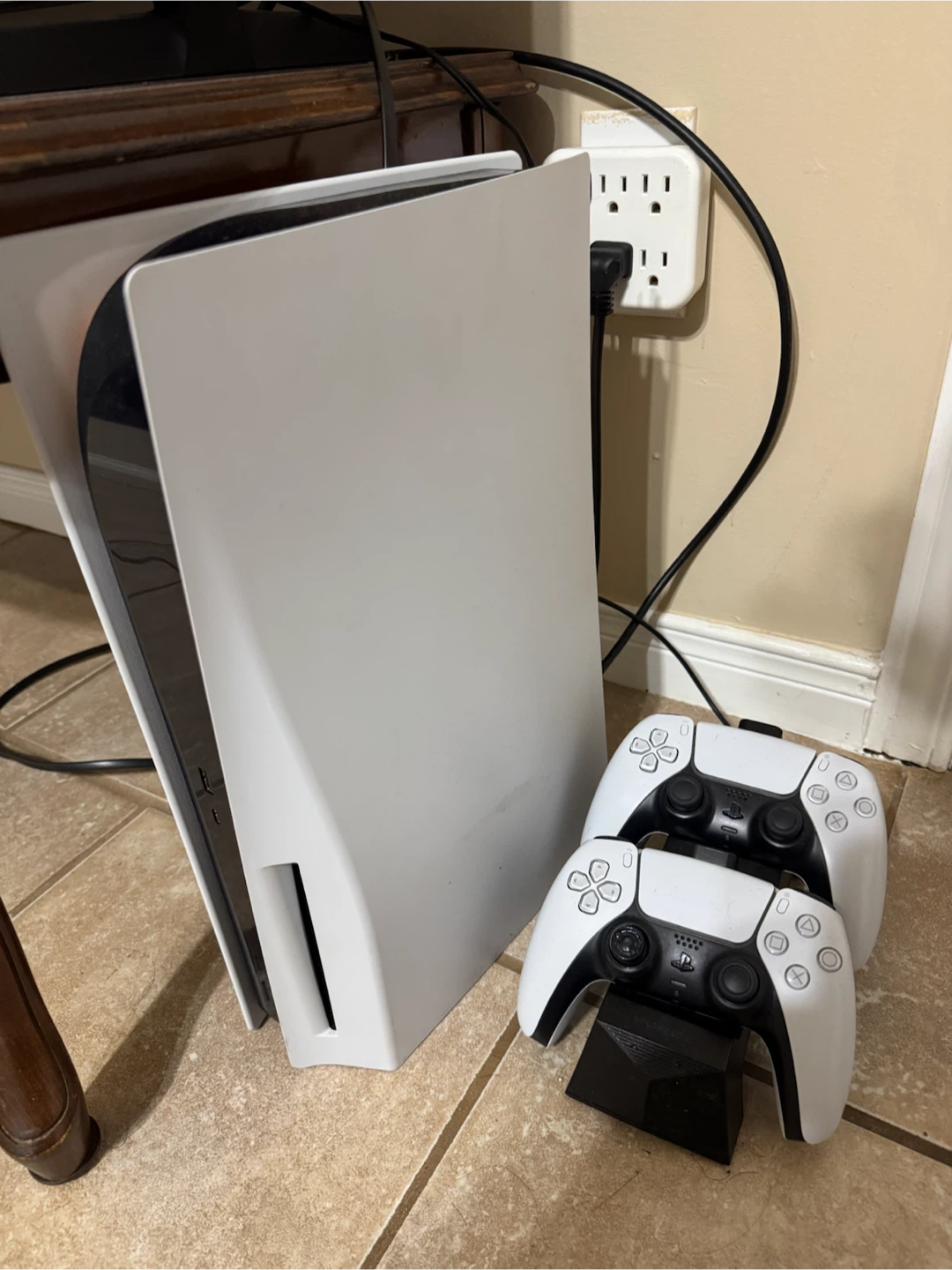 Sony PlayStation 5 Console with Two Controllers and 2 games - photo 3