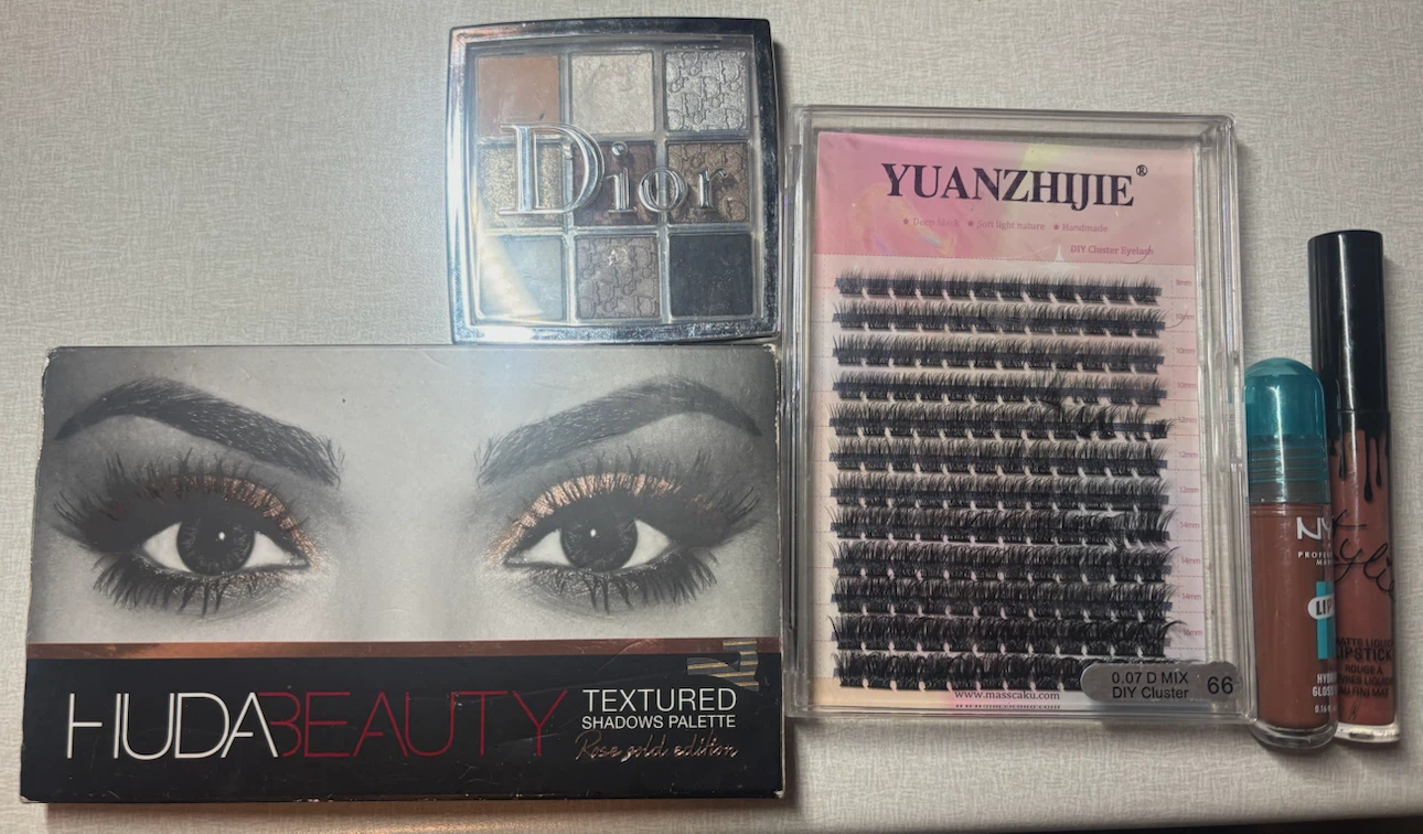 Makeup Collection with a bag