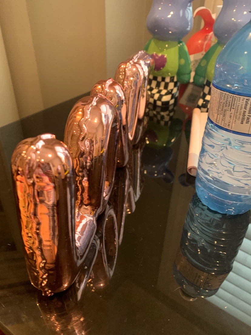Rose chrome "LOVE" Letter Decor - photo 3