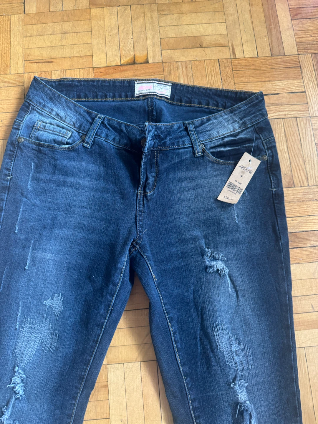 NEW Ardene Distressed Skinny Jeans - photo 2