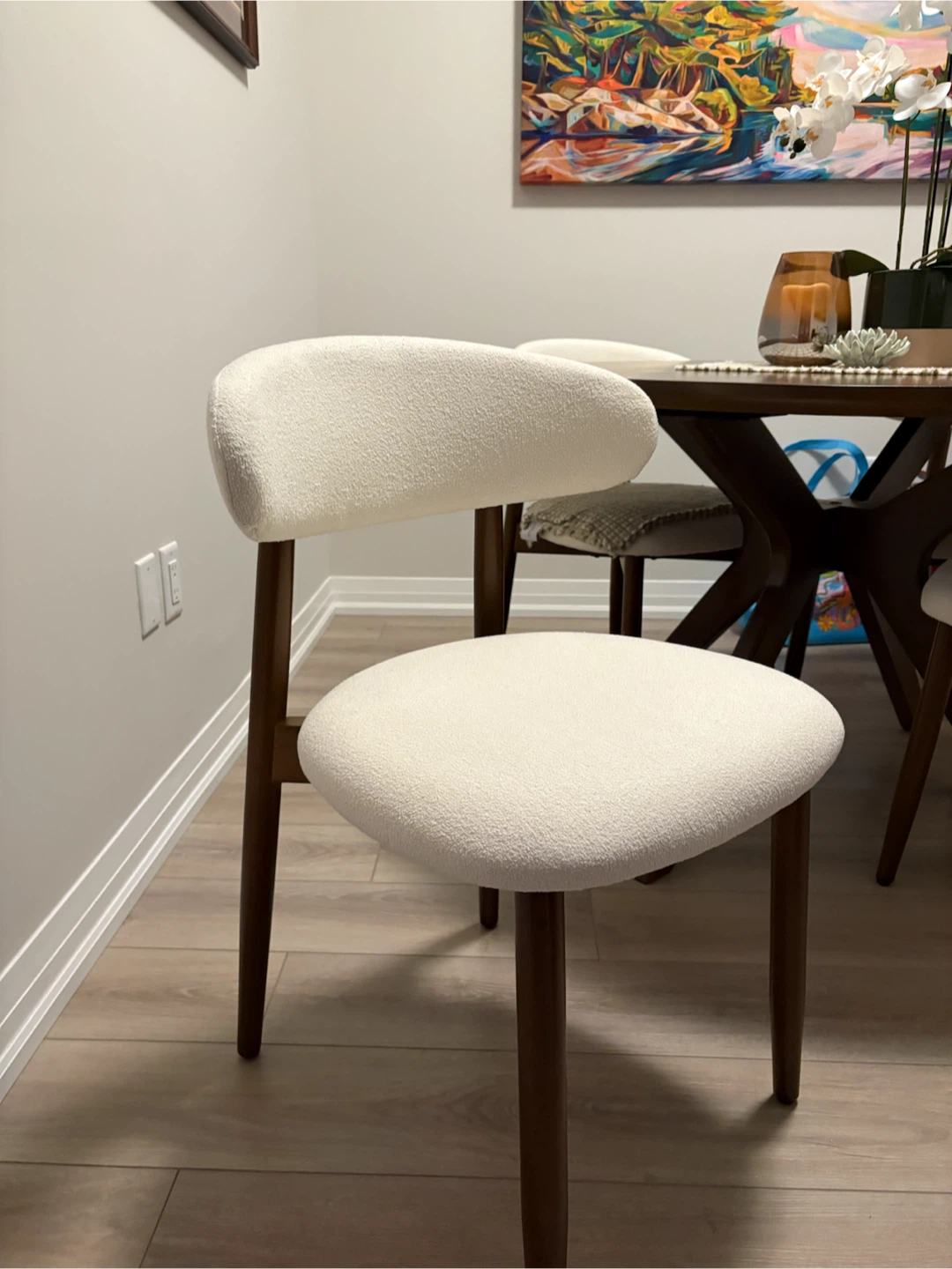 Wood Dining Table and Chairs - photo 2