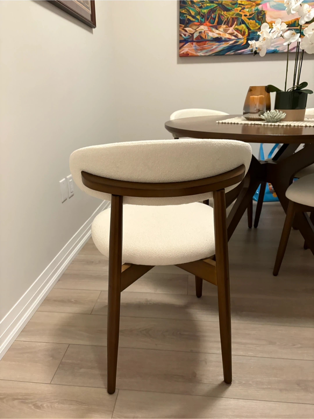 Wood Dining Table and Chairs - photo 3