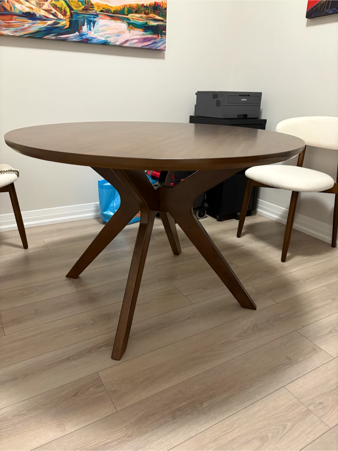 Wood Dining Table and Chairs - photo 4