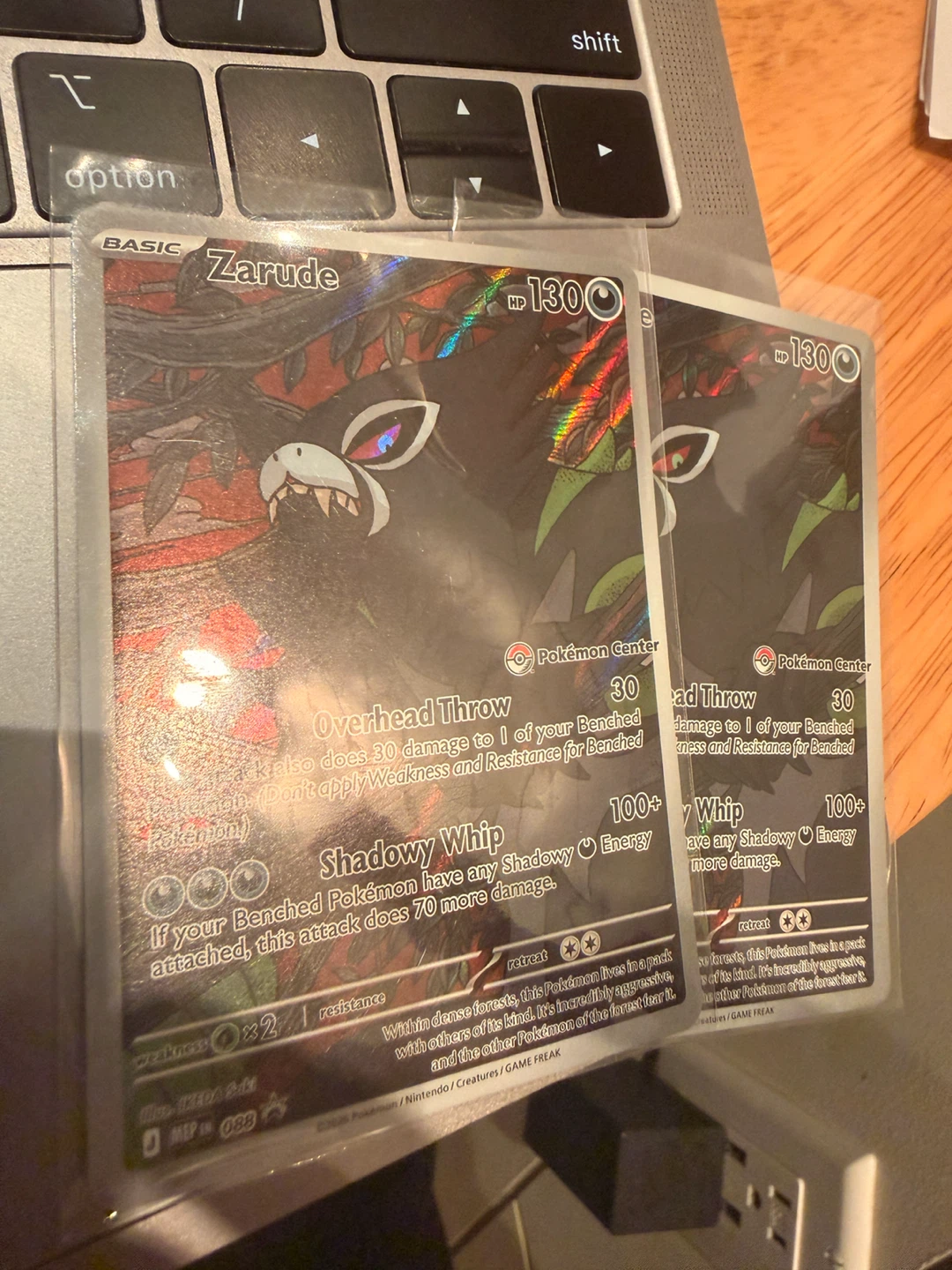 Pokémon Card - Zarude pokemon center