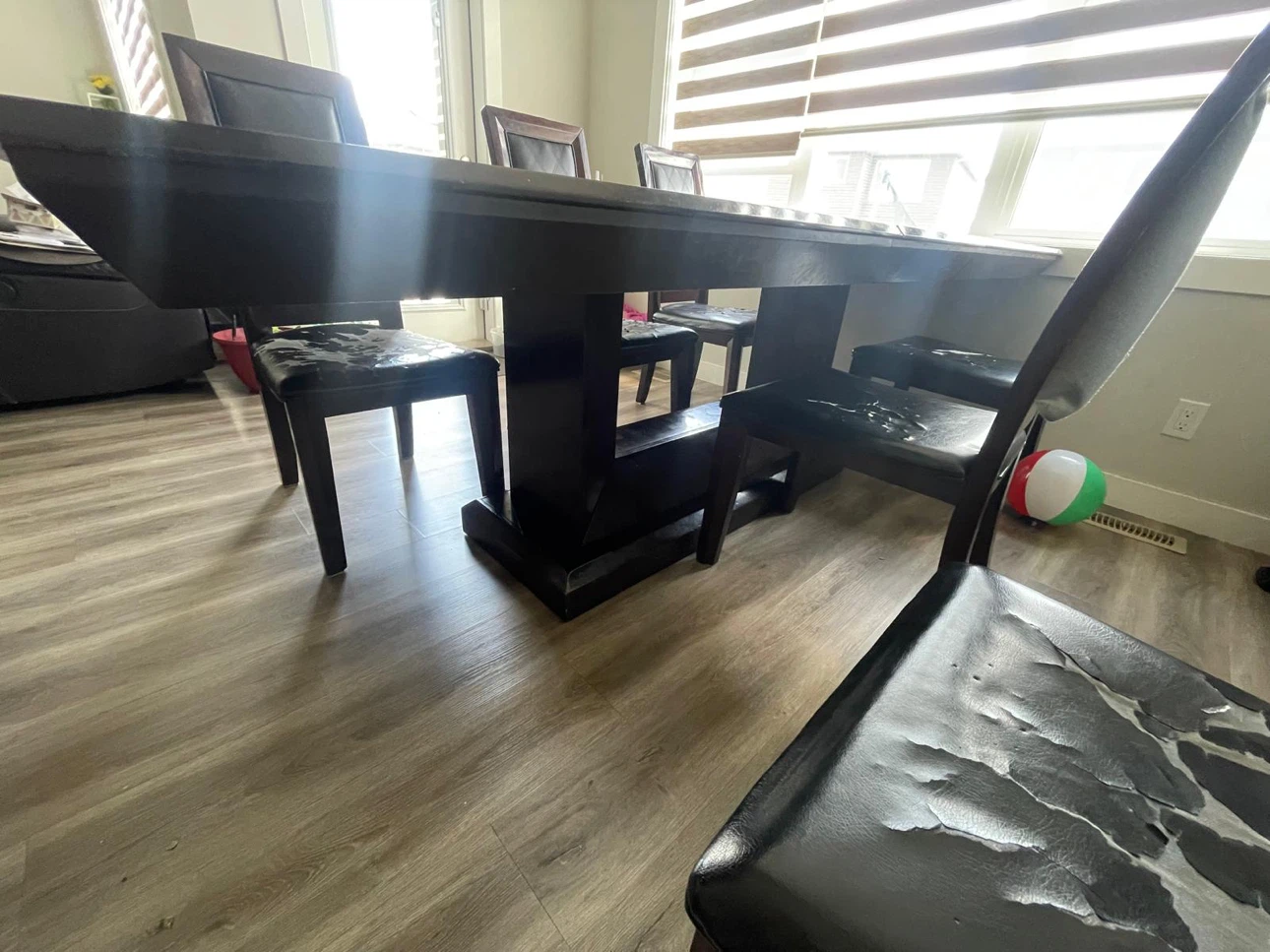 Dinning table and chairs