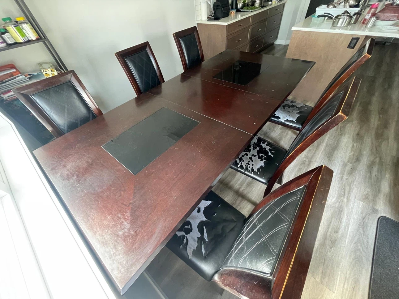 Dinning table and chairs - photo 2