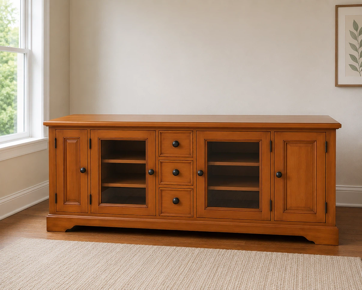 Solid Wood Credenza
