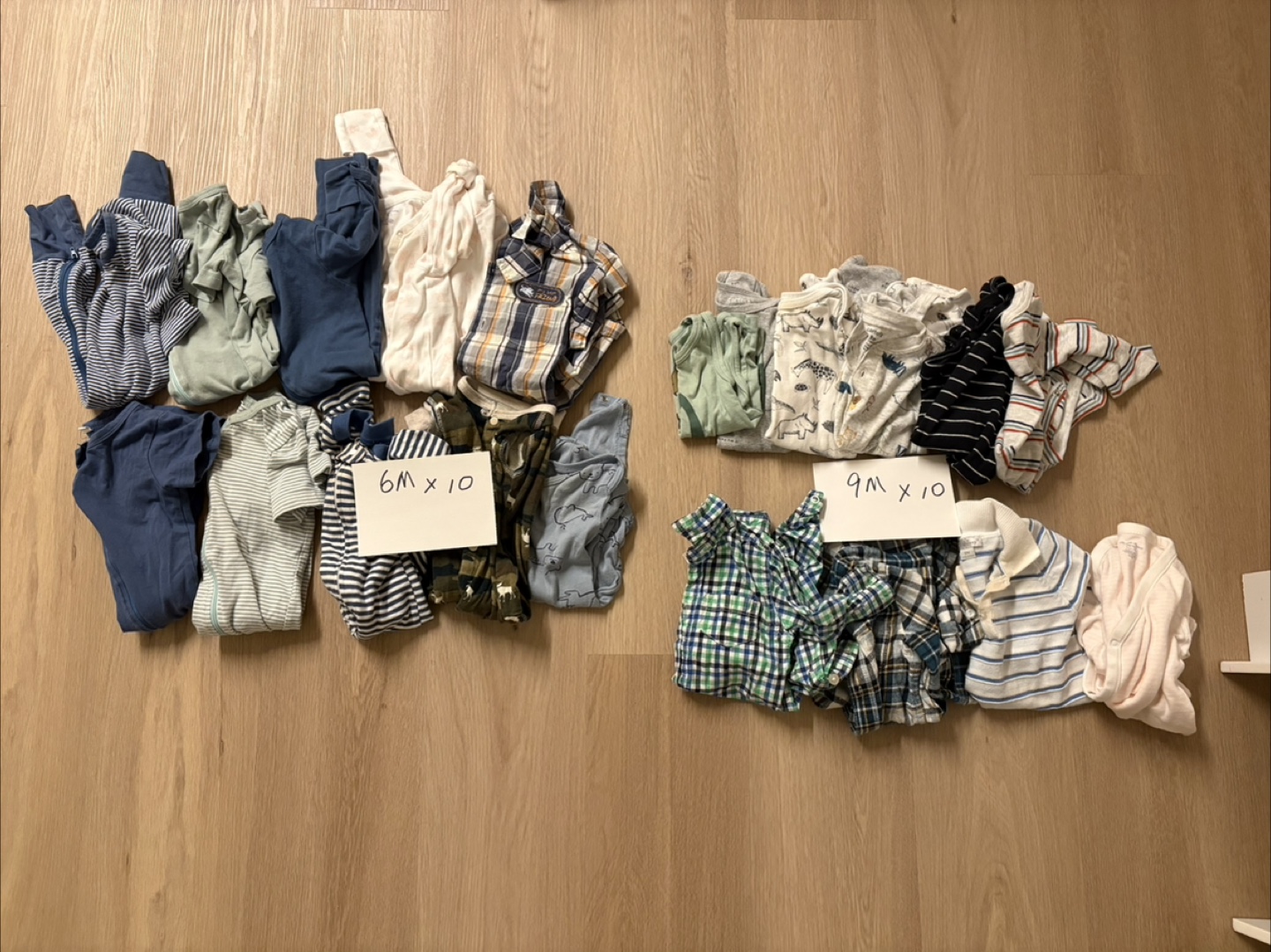 Baby Clothes Bundle (9M & 6M)