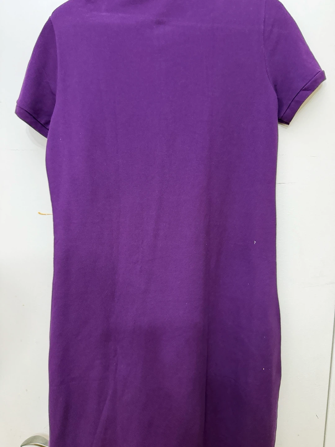 Purple Lacoste Polo Dress