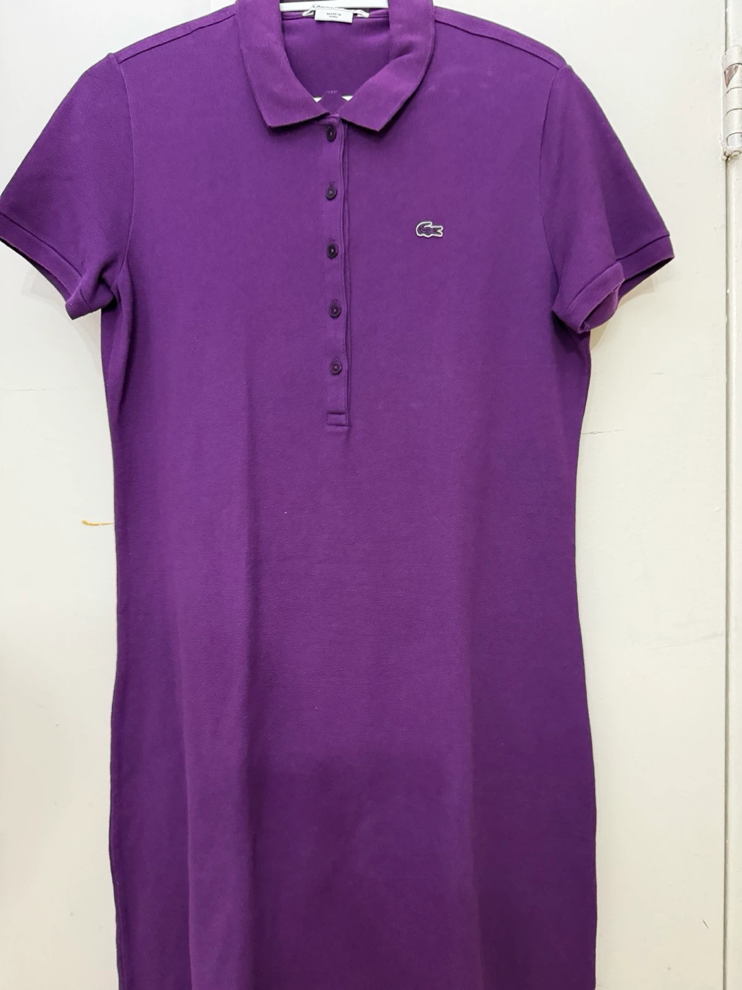 Purple Lacoste Polo Dress - photo 2