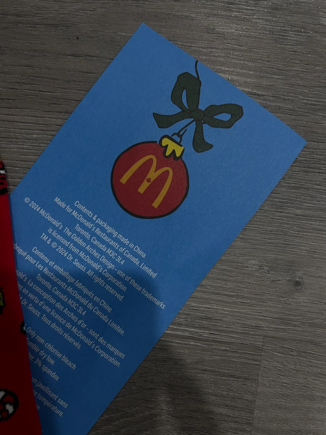 McDonald's Grinch Holiday Socks (2 Pairs) - photo 2